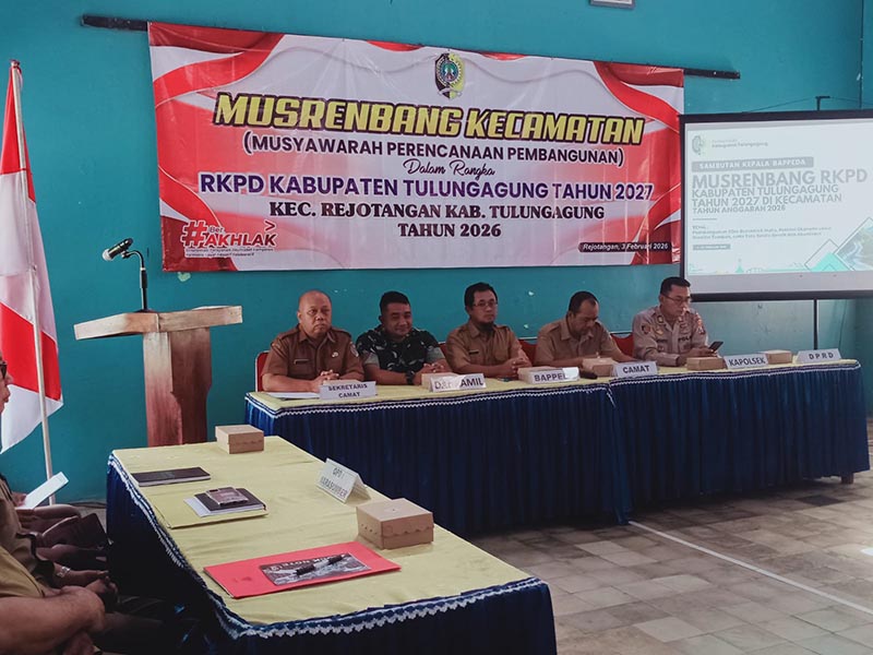 Musrenbang Kecamatan Rejotangan: Menyemai Harapan, Menata Masa Depan
